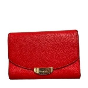 Kate spade mulberry street pebbled leather wallet
